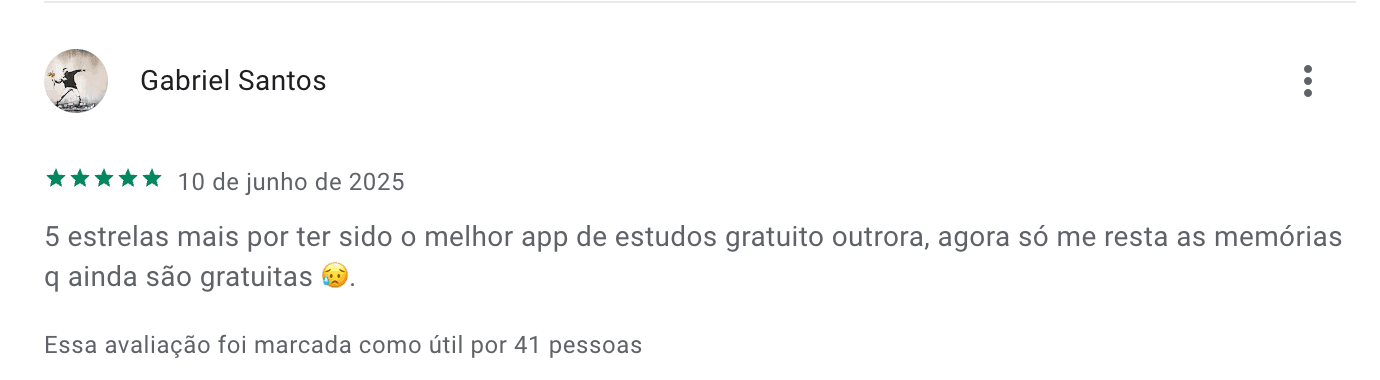 Depoimento de estudante 4