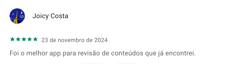 Depoimento de estudante 6