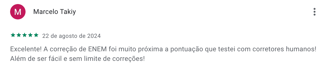 Depoimento de estudante 8
