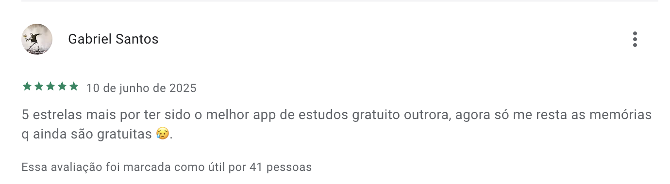 Depoimento de estudante 4